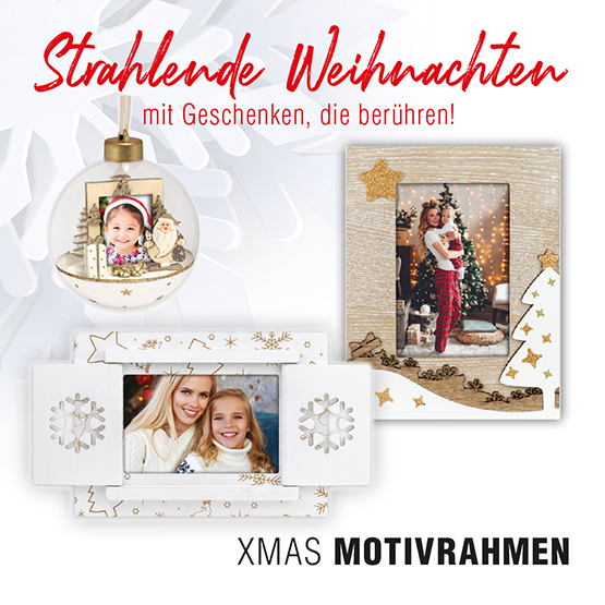 Weihnachtliche Bilderrahmen